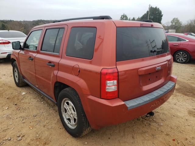 Photo 3 from auction – 2008 JEEP PATRIOT SP with VIN 1J8FT280X8D796495