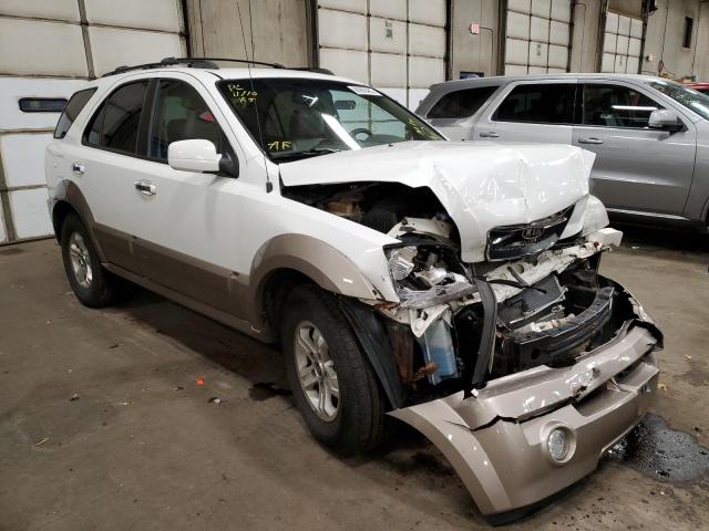 KIA SORENTO EX 2005 with VIN KNDJC733555432698 - Photo from auction