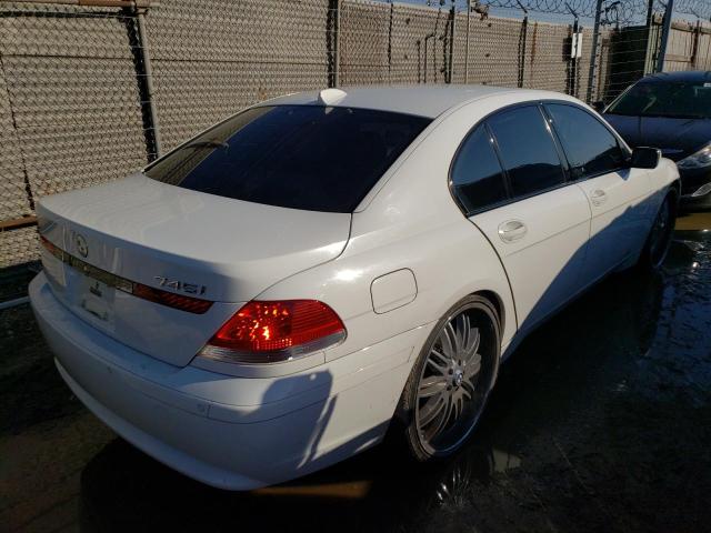 Photo 4 from auction – 2004 BMW 745 I with VIN WBAGL63414DP69089