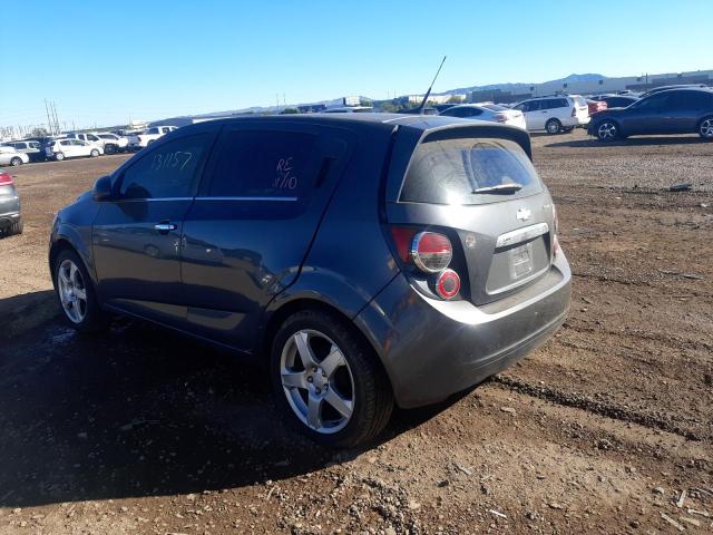 Photo 3 from auction – 2013 CHEVROLET SONIC LTZ with VIN 1G1JE6SG6D4124011