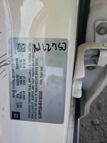 Photo 10 from auction – 2014 BUICK VERANO with VIN 1G4PP5SK4E4106582