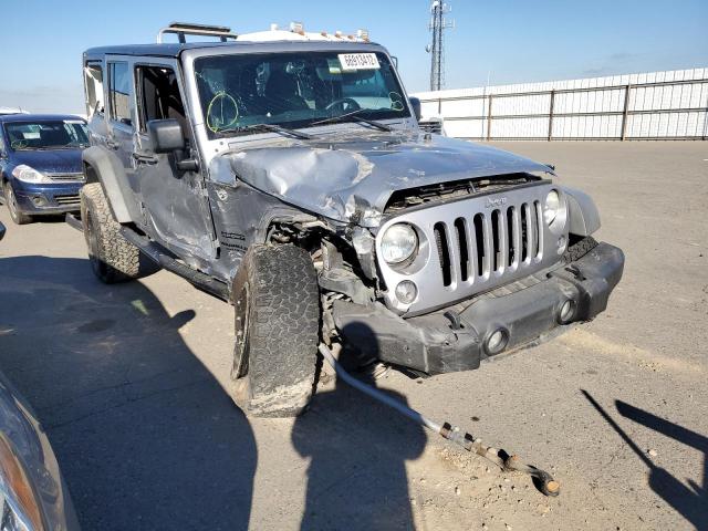JEEP WRANGLER U 2014 with VIN 1C4BJWDG0EL208837 - Photo from auction