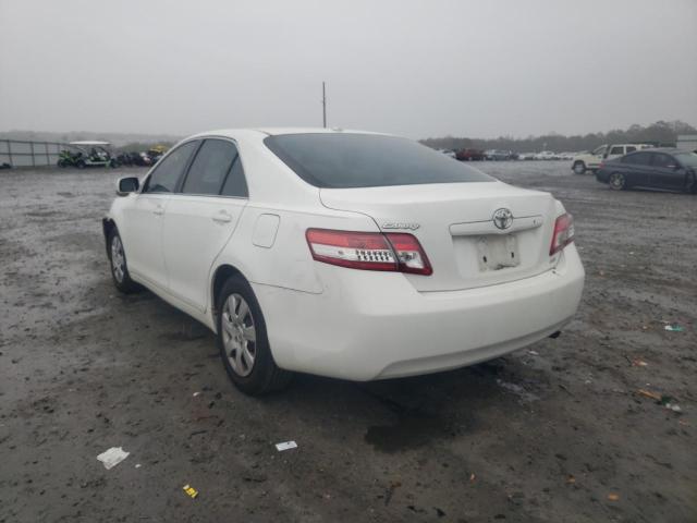 Photo 3 from auction – 2011 TOYOTA CAMRY BASE with VIN 4T1BF3EK8BU707504