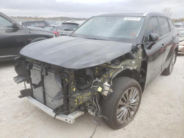Photo 2 from auction – 2022 TOYOTA HIGHLANDER with VIN 5TDFZRBH5NS172990