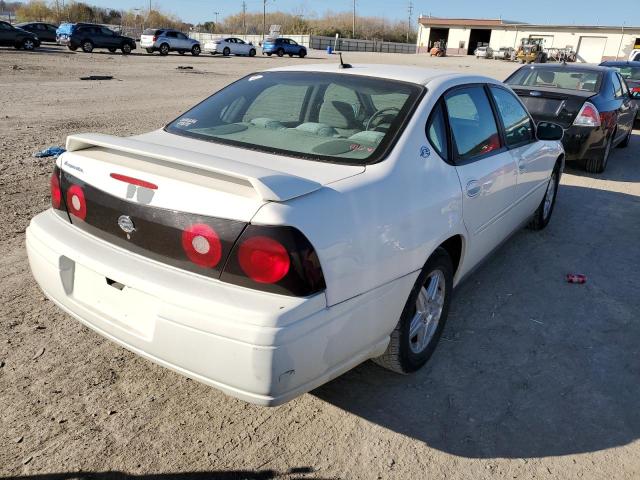 Photo 4 from auction – 2005 CHEVROLET IMPALA with VIN 2G1WF52E859333809
