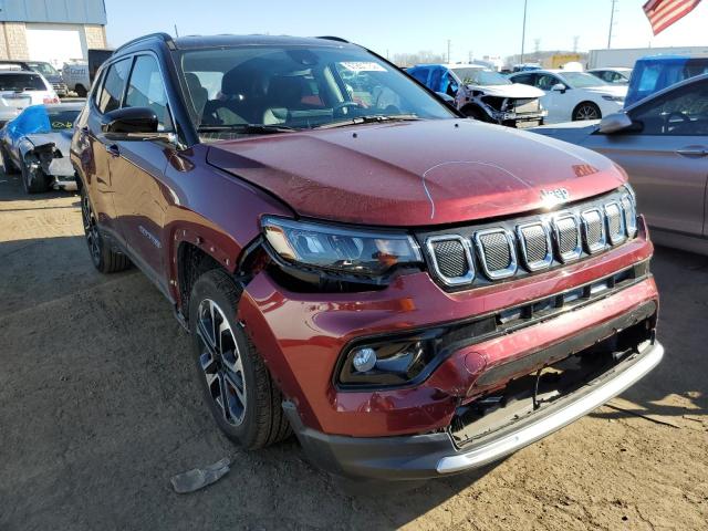 JEEP COMPASS LI 2022 with VIN 3C4NJDCB7NT141424 - Photo from auction