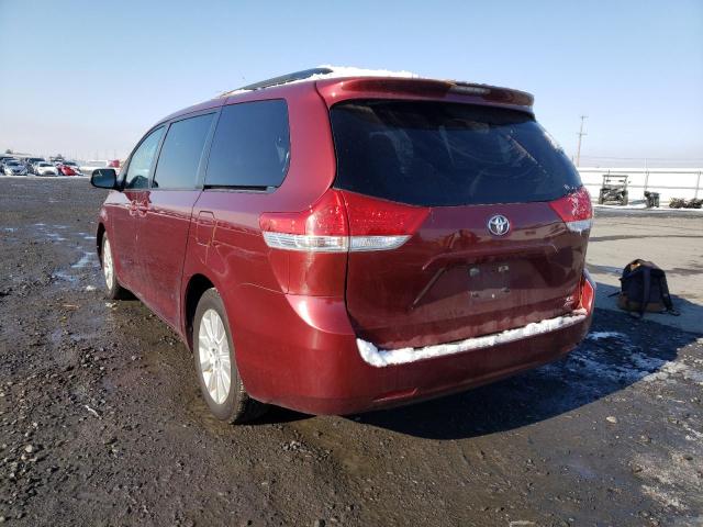 Photo 3 from auction – 2014 TOYOTA SIENNA LE with VIN 5TDJK3DC0ES080215