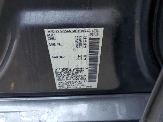 Photo 10 from auction – 2017 NISSAN ALTIMA 2.5 with VIN 1N4AL3AP8HC108133