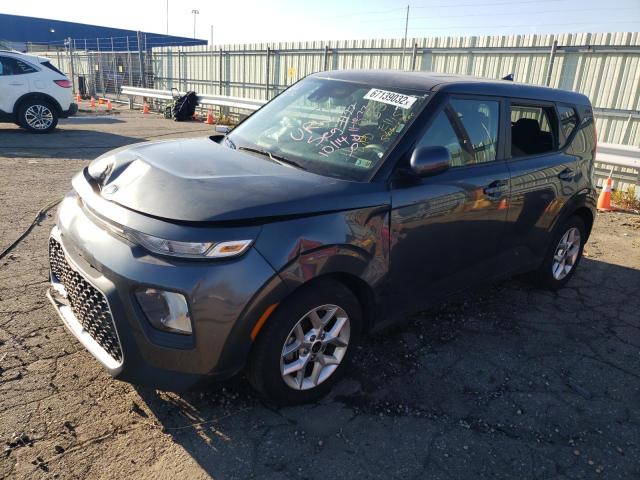 KIA SOUL LX 2021 with VIN KNDJ23AUXM7779552 - Photo from auction
