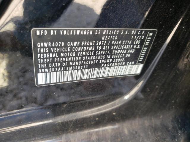 Photo 10 from auction – 2014 VOLKSWAGEN JETTA BASE with VIN 3VW2K7AJ1EM395813