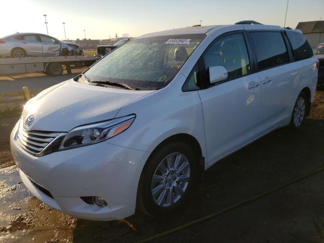 Photo 2 from auction – 2017 TOYOTA SIENNA XLE with VIN 5TDYZ3DC6HS873081