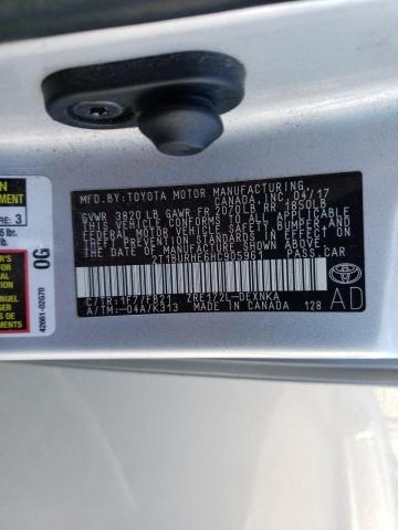 Photo 10 from auction – 2017 TOYOTA COROLLA L with VIN 2T1BURHE6HC905961
