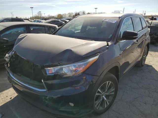 Photo 2 from auction – 2016 TOYOTA HIGHLANDER with VIN 5TDJKRFH6GS259941