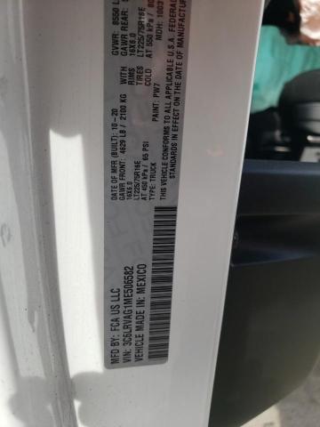 Photo 10 from auction – 2021 RAM PROMASTER with VIN 3C6LRVAG1ME506582