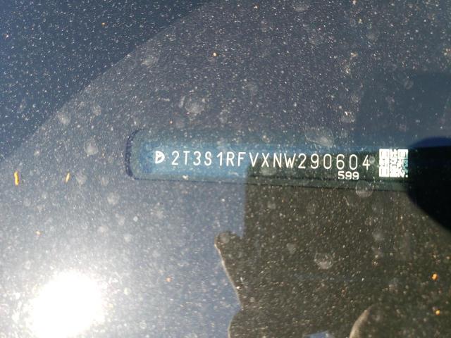 Photo 10 from auction – 2022 TOYOTA RAV4 TRD O with VIN 2T3S1RFVXNW290604