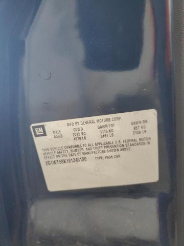 Photo 10 from auction – 2008 CHEVROLET IMPALA LT with VIN 2G1WT58K181246150