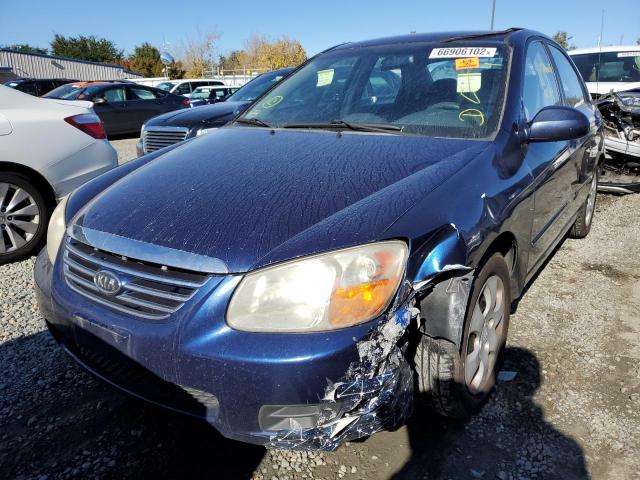Photo 2 from auction – 2007 KIA SPECTRA EX with VIN KNAFE122675407590