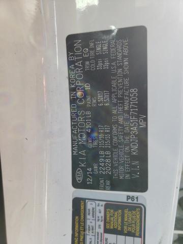 صورة رقم 10 من المزاد - 2015 KIA SOUL + مع VIN KNDJP3A51F7171058
