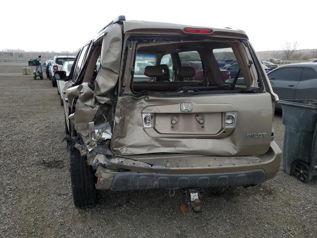 Photo 9 from auction – 2004 HONDA PILOT EXL with VIN 2HKYF18624H618817
