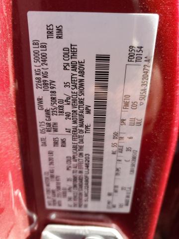 Photo 10 from auction – 2015 LINCOLN MKC with VIN 5LMCJ2A90FUJ46203