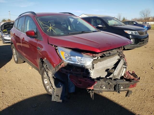 FORD ESCAPE SE 2018 with VIN 1FMCU0GD1JUA80182 - Photo from auction