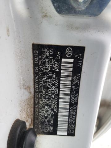 صورة رقم 10 من المزاد - 2012 TOYOTA PRIUS مع VIN JTDKN3DU1C5518344