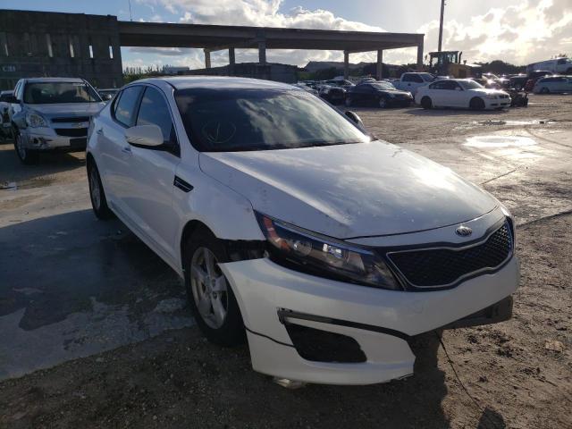 KIA OPTIMA LX 2014 with VIN KNAGM4A73E5519167 - Photo from auction
