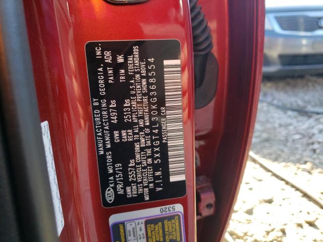 Photo 10 from auction – 2019 KIA OPTIMA LX with VIN 5XXGT4L30KG368554