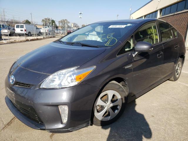 Photo 2 from auction – 2012 TOYOTA PRIUS with VIN JTDKN3DUXC1585872