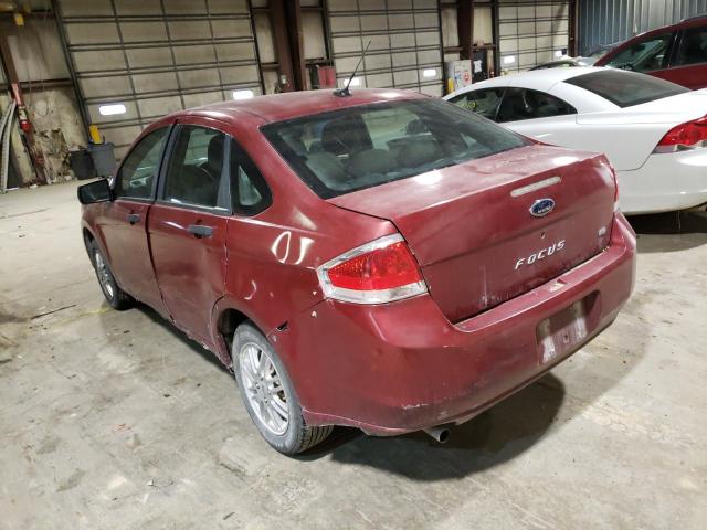 Photo 3 from auction – 2009 FORD FOCUS SE with VIN 1FAHP35N19W217352