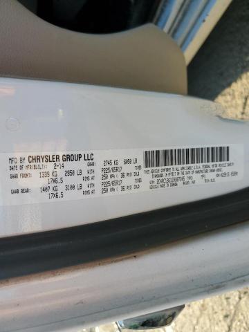 Photo 10 from auction – 2014 CHRYSLER TOWN & COU with VIN 2C4RC1BG1ER307205