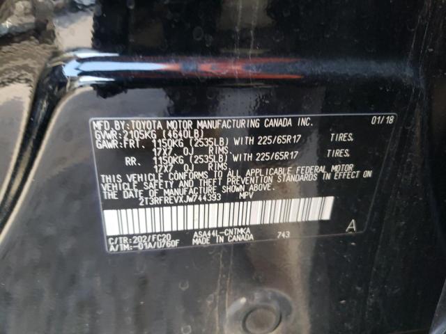 Photo 10 from auction – 2018 TOYOTA RAV4 ADVEN with VIN 2T3RFREVXJW744393