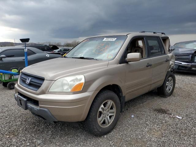 Photo 2 from auction – 2004 HONDA PILOT EXL with VIN 2HKYF18624H618817