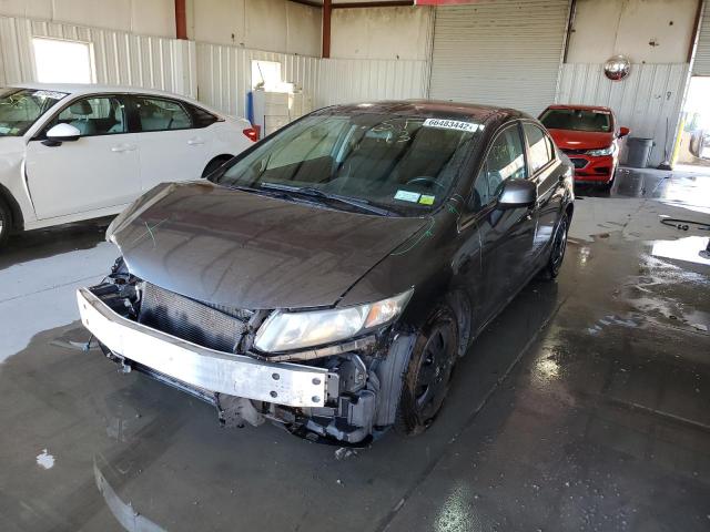 Photo 2 from auction – 2013 HONDA CIVIC LX with VIN 2HGFB2F55DH531619
