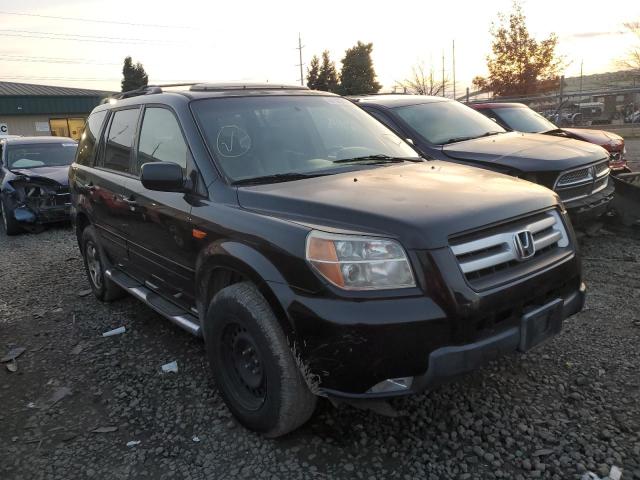 HONDA PILOT EXL 2007 with VIN 2HKYF18727H506886 - Photo from auction