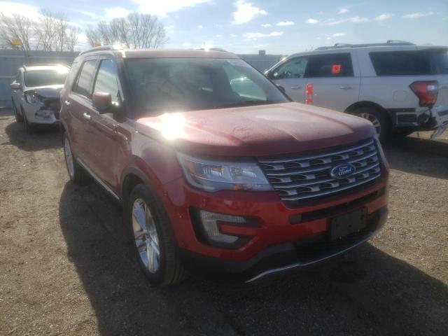 FORD EXPLORER L 2017 with VIN 1FM5K8F8XHGB14727 - Photo from auction