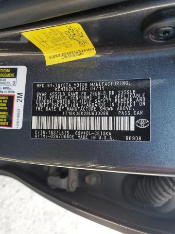 Photo 10 from auction – 2011 TOYOTA CAMRY SE with VIN 4T1BK3EK2BU630088