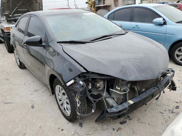 TOYOTA COROLLA L 2018 with VIN 5YFBURHE4JP765950 - Photo from auction