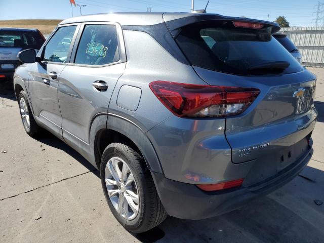 Photo 3 from auction – 2021 CHEVROLET TRAILBLAZE with VIN KL79MNSL1MB026436