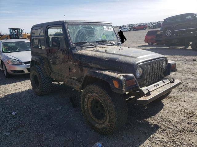 JEEP WRANGLER / 2000 with VIN 1J4FA59S8YP781078 - Photo from auction
