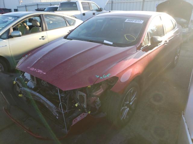 Photo 2 from auction – 2017 FORD FUSION SE with VIN 3FA6P0LU0HR222298