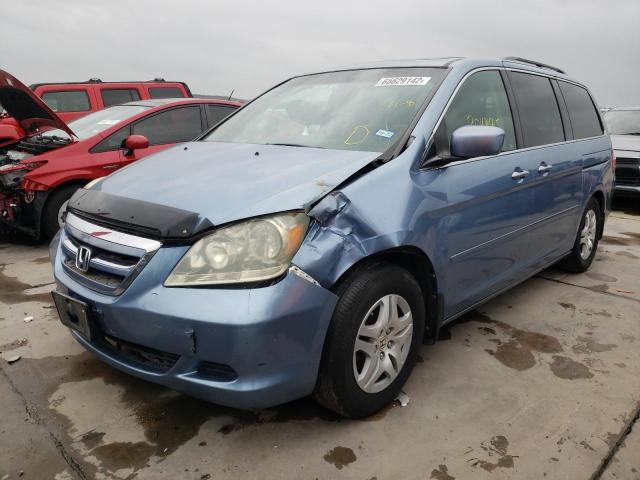Photo 1 from auction – 2007 HONDA ODYSSEY EX with VIN 5FNRL38757B114279
