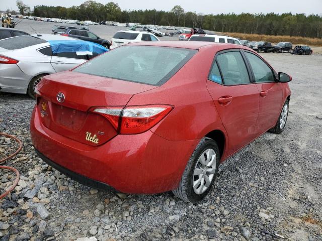 Photo 4 from auction – 2015 TOYOTA COROLLA L with VIN 2T1BURHE0FC334514