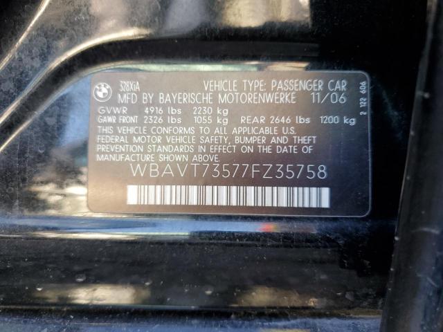 Photo 10 from auction – 2007 BMW 328 XIT with VIN WBAVT73577FZ35758