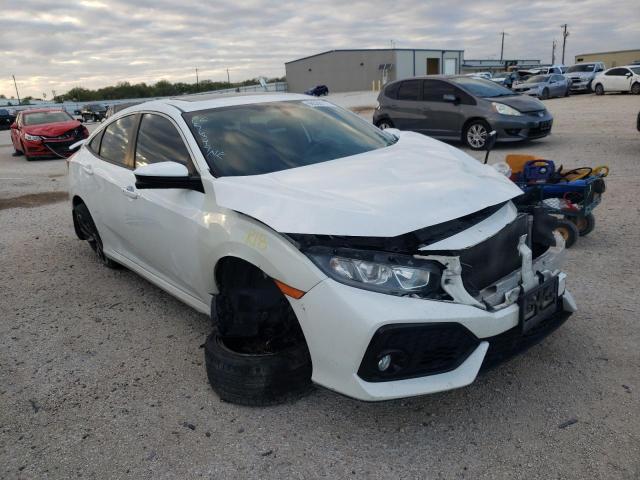 HONDA CIVIC SI 2018 with VIN 2HGFC1E52JH704968 - Photo from auction