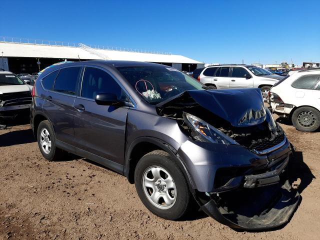 HONDA CR-V LX 2015 with VIN 3CZRM3H37FG717618 - Photo from auction