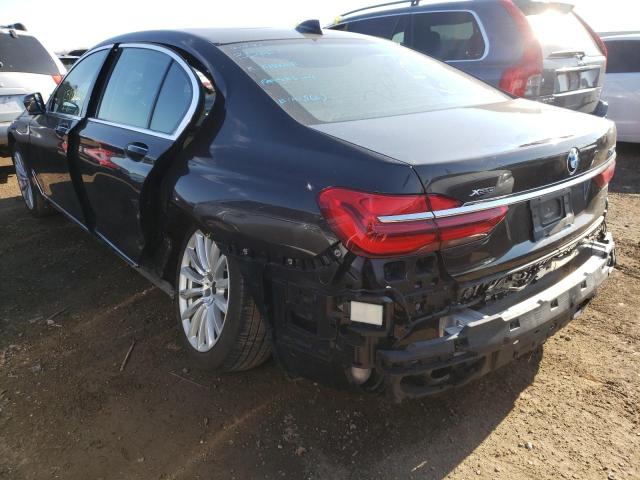Photo 3 from auction – 2017 BMW 740 XI with VIN WBA7E4C55HGU99618