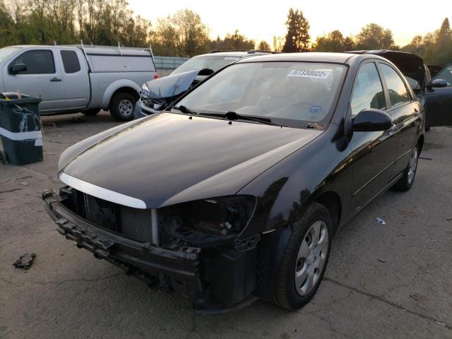 Photo 2 from auction – 2009 KIA SPECTRA EX with VIN KNAFE221595620661