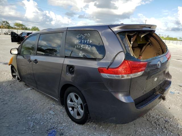 Zdjęcie 3 z aukcji – 2011 TOYOTA SIENNA z VIN 5TDZK3DC3BS015454