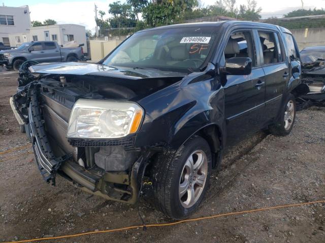 Photo 2 from auction – 2013 HONDA PILOT EXL with VIN 5FNYF3H57DB022541